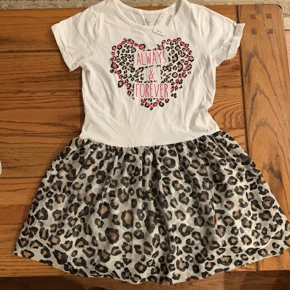 Childrens Place Cheetah Dress “Always & Forever” - Picture 7 of 8
